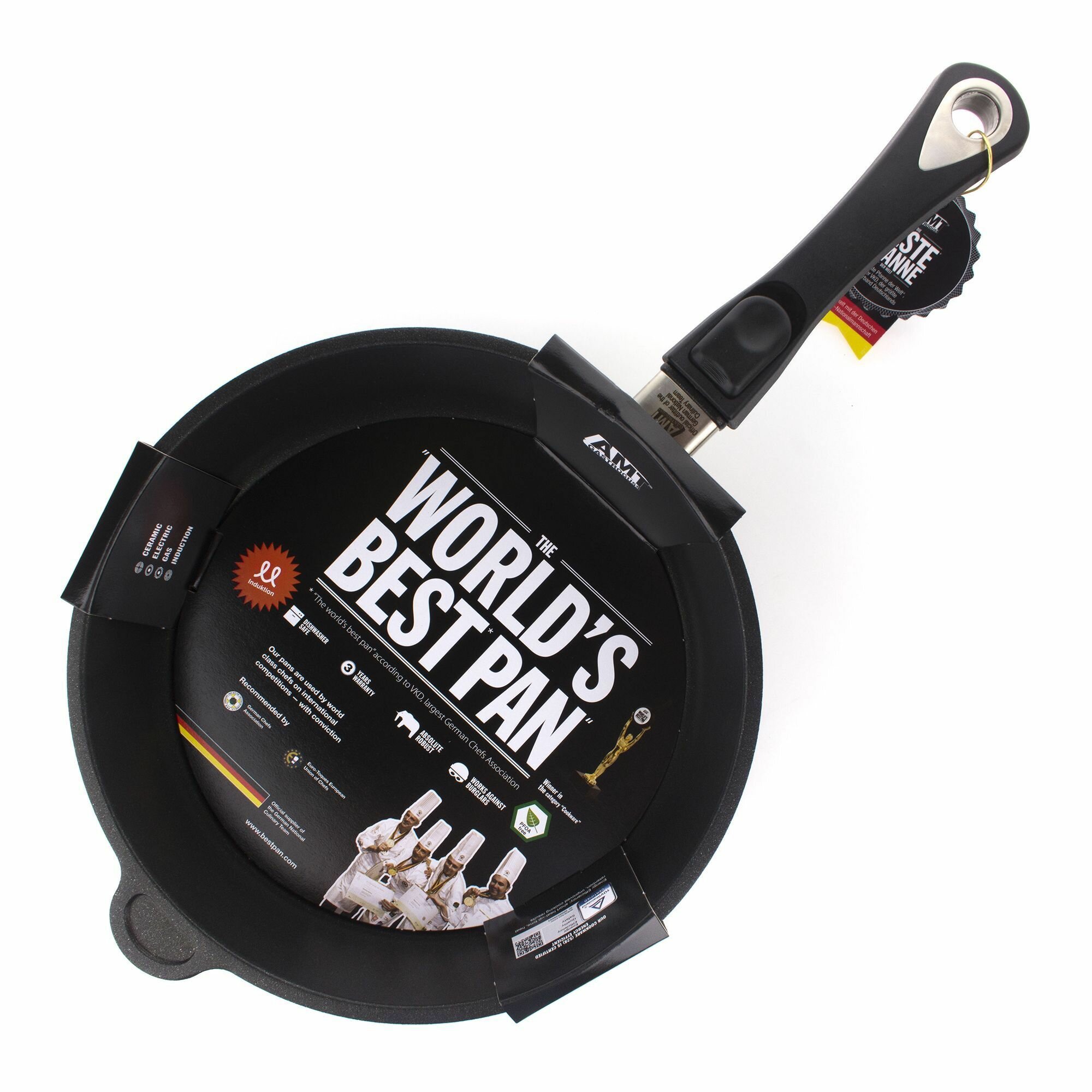 Сковорода AMT Frying Pans Titan 28х7 см - фото №18