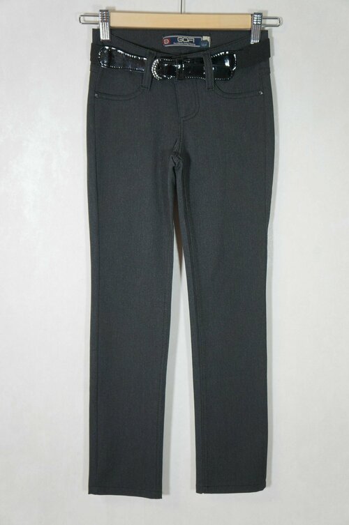 Школьные брюки isobel, размер 7-8 лет, серый