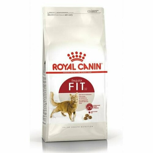 Royal Canin Для бывающих на улице кошек 1-7 лет (Fit 32), 200г 0.2 кг