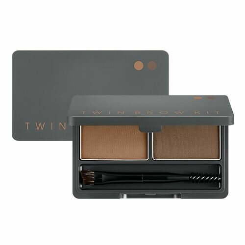 Тени для бровей Twin Brow Kit, 01 natural brown