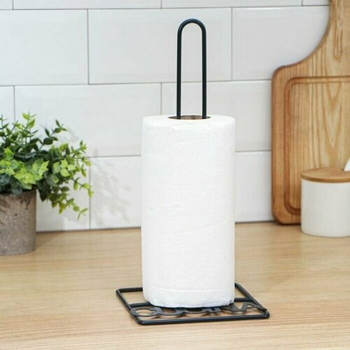 Подставка под бумажные полотенца Cuisine 135 155 29 см цвет чёрный 800₽