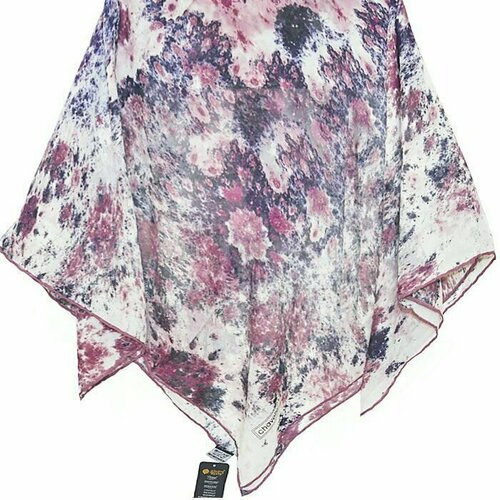 фото Платок ,90х90 см, розовый нет бренда