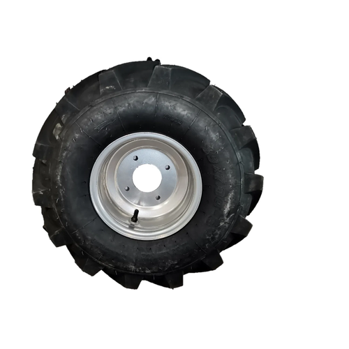 колесо для мотоблока камера покрышка диск 19х7 8 extreme правое 1шт Колесо в сборе для мотоблока 19x7.00-8 (елочка, 78мм, 4 отверстия, правое) диск серый
