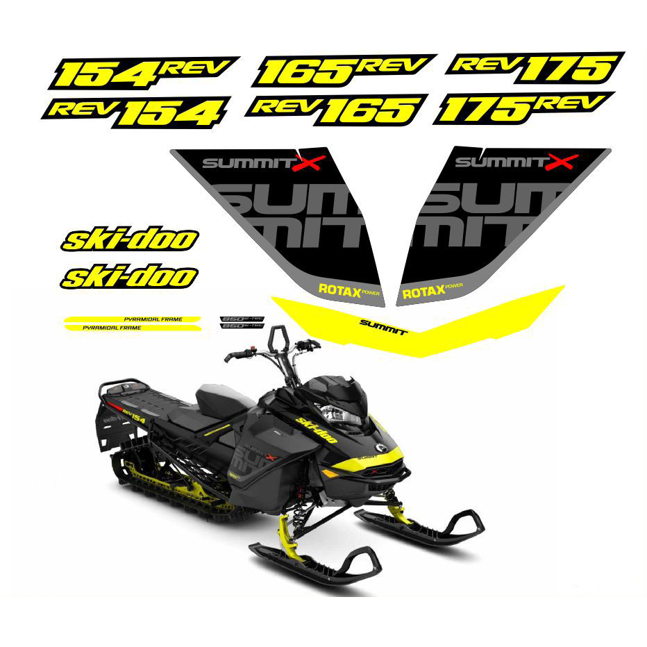 Наклейки BRP SKI-DOO SUMMIT G4 X REV