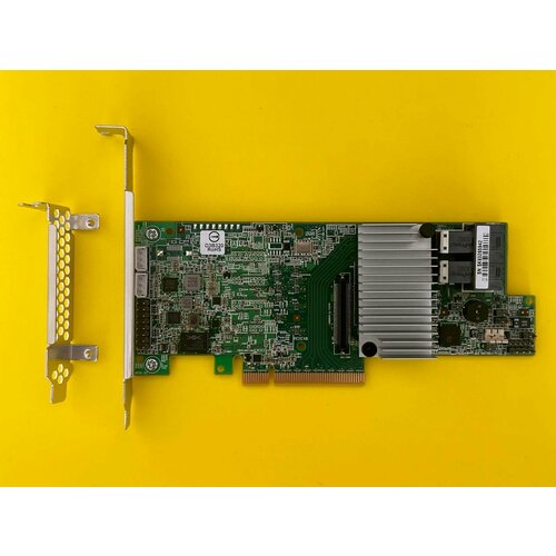 Контроллер raid LSI 9361-8i(2G) SGL (LSI00462) контроллер broadcom lsi 9361 8i sgl 12gb s raid 0 1 10 5 6 50 60 8i ports 2gb lsi00462