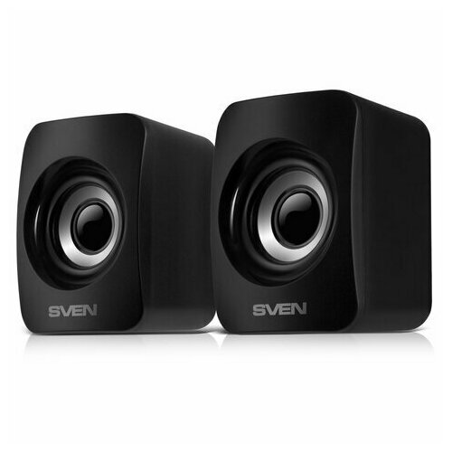 Колонки компьютерные SVEN 130 20 6 Вт питание USB черные SV-020224 130500₽