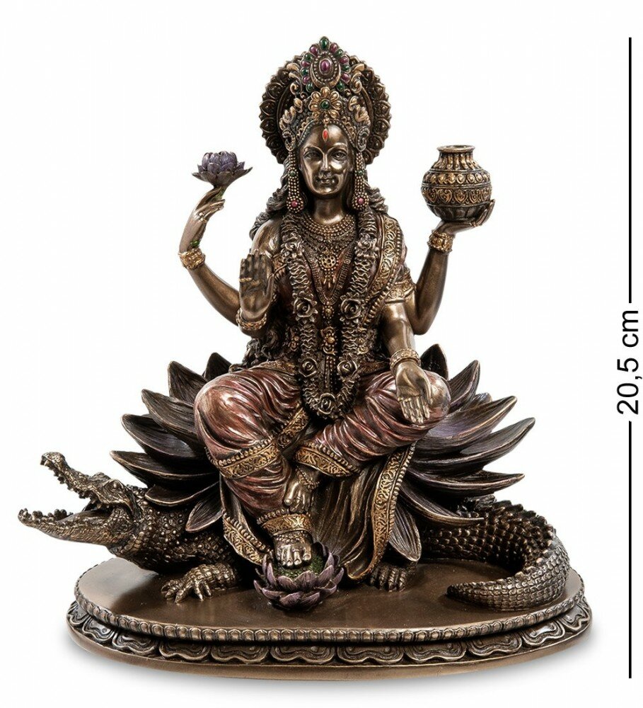 Статуэтка Veronese "Ганга - индийская богиня и река" WS-900