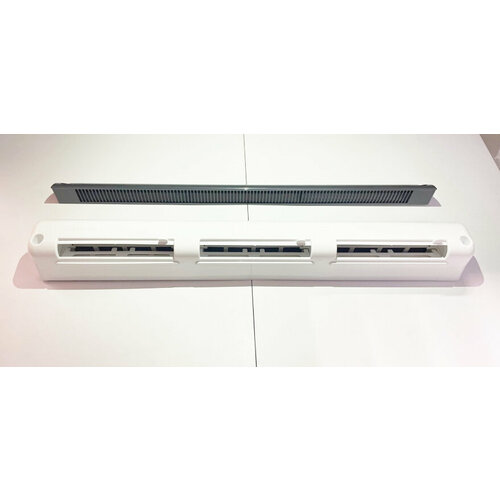 Оконный приточный клапан Ventec VT 715 RAL 7016 с контролем потока воздуха и акустической шумоизоляцией