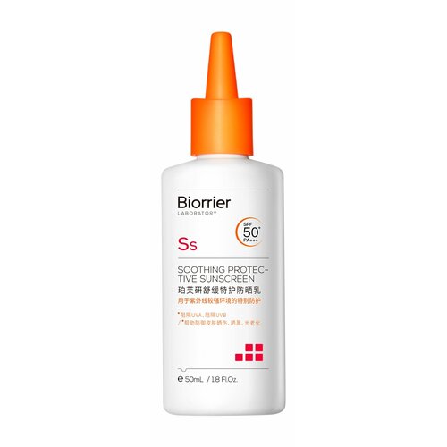 BIORRIER Sunscreen Soothing Protective Солнцезащитный крем для лица SPF50, 50 мл