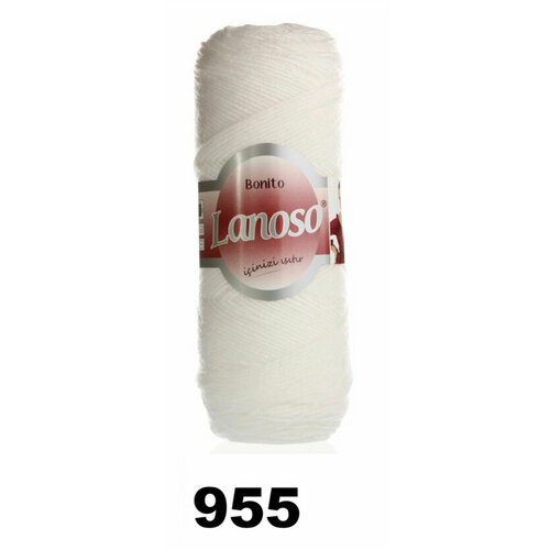 LANOSO Bonito 49% шерсть 51% акрил ;100гр-300м(1 моток)