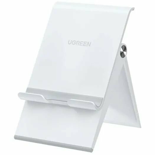 Подставка UGREEN LP247 Adjustable Portable Stand для телефонов и планшетов белая (80704)