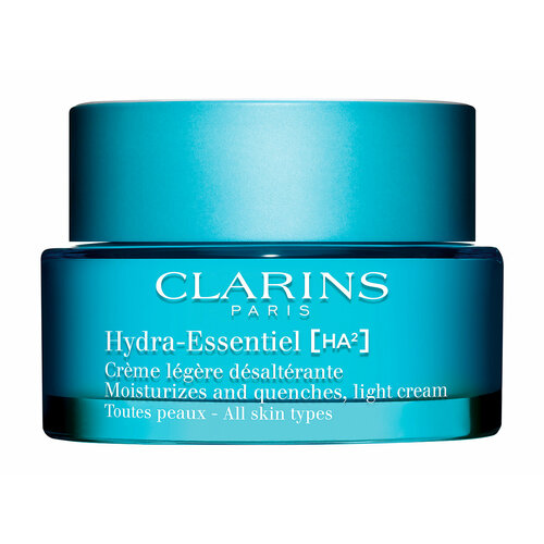 clarins hydra essentiel moisturizes and quenches silky cream spf 15 Увлажняющий дневной крем с легкой текстурой для любого типа кожи лица Clarins Hydra-Essentiel Moisturizes and Quenches, Light Cream