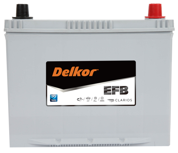 Аккумулятор автомобильный DELKOR EFB 95D23L 70.0 Ah 660 A оп 232x173x225