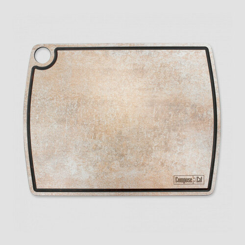 Доска разделочная композитная c желобом, 36х28см, порфир кремовый DRJ3662830433KL6 Fashion