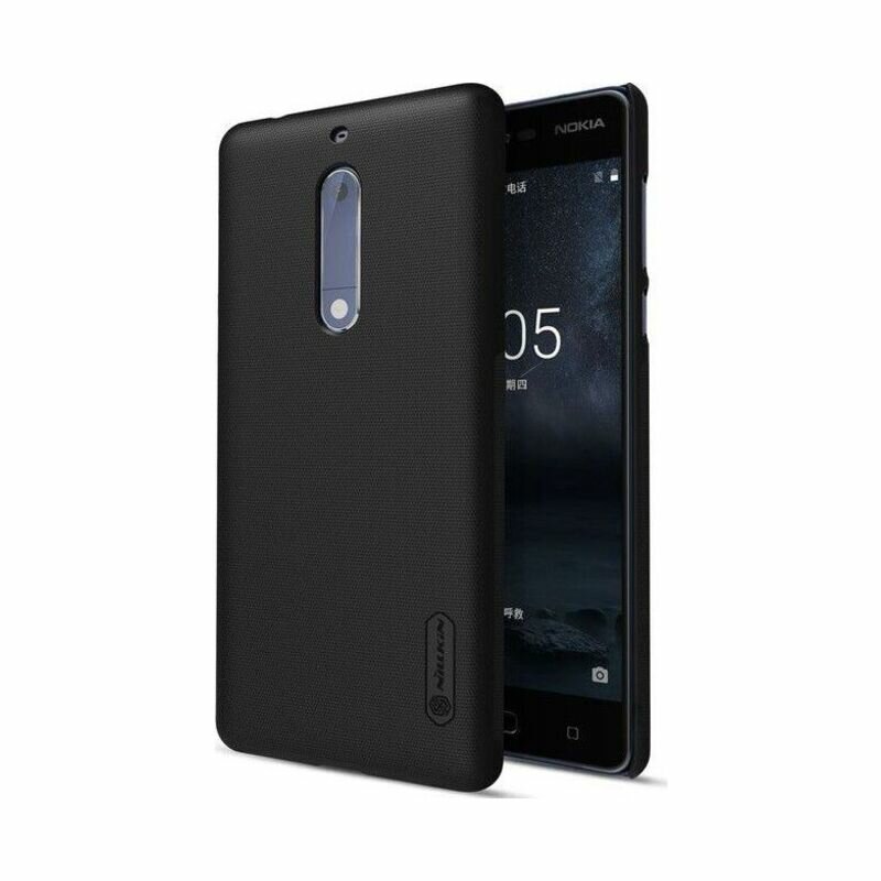 Пластиковый чехол для Nokia 5.1 Plus / X5 черный (Nillkin)