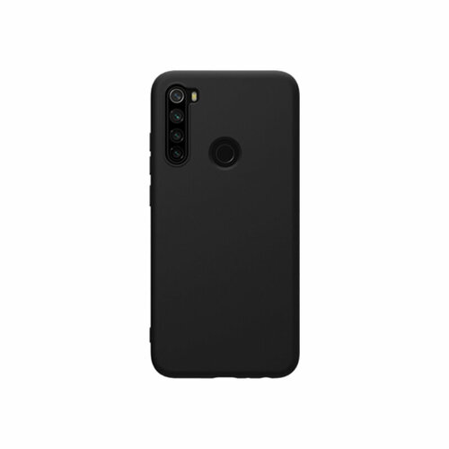 Силиконовый чехол для Xiaomi Redmi Note 8 черный (Nillkin Rubber)