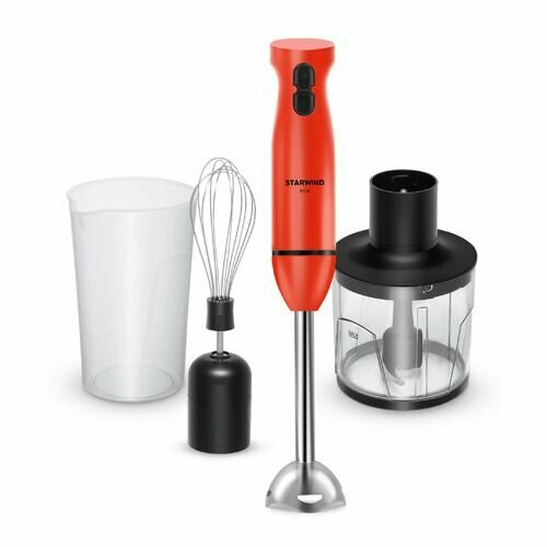Блендер StarWind SBP2201 погружной красныйчерный 313000₽