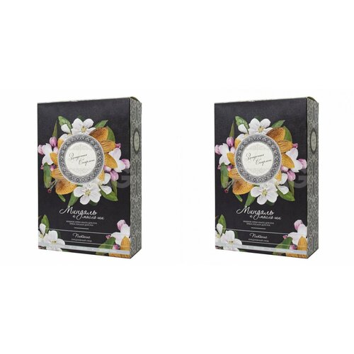 Загадочная Скарлет подарочный набор женский Миндаль и масло Ши (Жидкое Крем-мыло 250 мл +крем-лосьон для рук 250мл) - 2 штуки