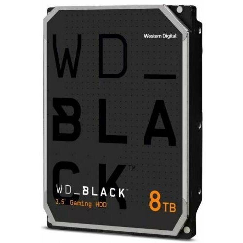Жесткий диск 8TB SATA 6Gbs Western Digital WD8002FZWX WD_black 35 7200rpm 128MB 3727700₽