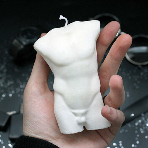 Свеча ручной работы 'Vincent' (разные вкусы) / Ваниль