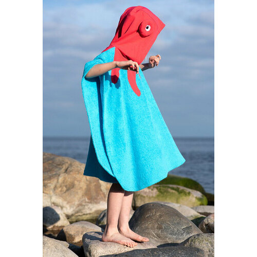 Leya.me Детское пляжное полотенце с капюшоном 