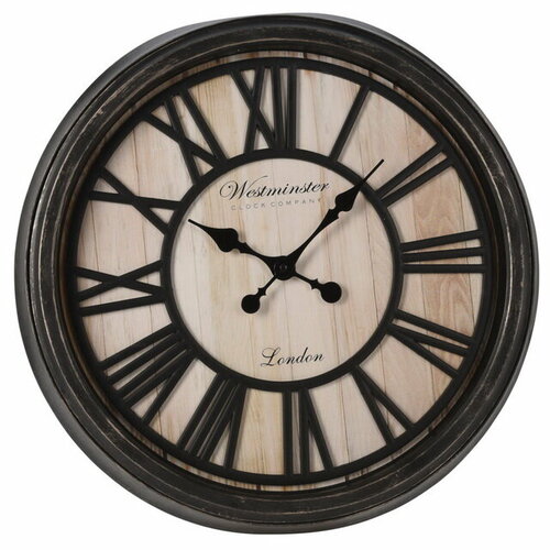 Koopman Настенные часы Нуово 50 см черные KL5000180