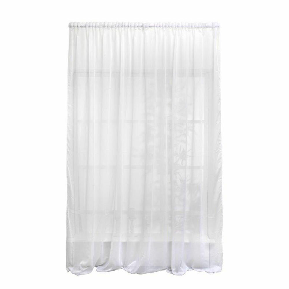 фото Тюль батист белый Mona Liza