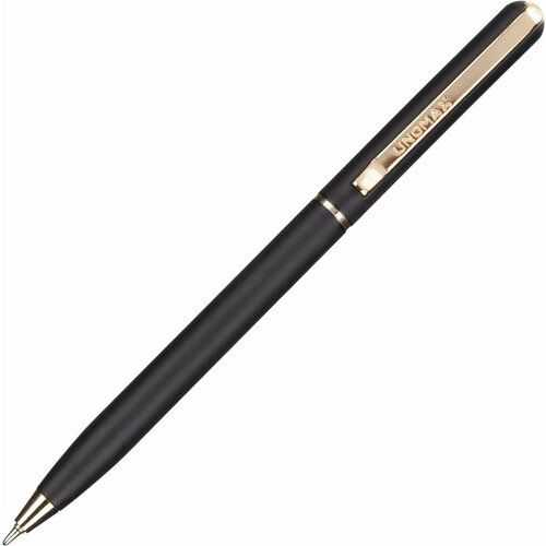 Ручка шариковая автоматическая Unomax Premier Gold д. ш 0,7мм лин 0,5ммсиний