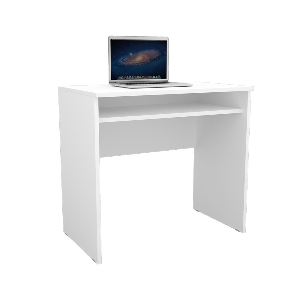 Стол компьютерный Боровичи-мебель 10.03 Белый 90725