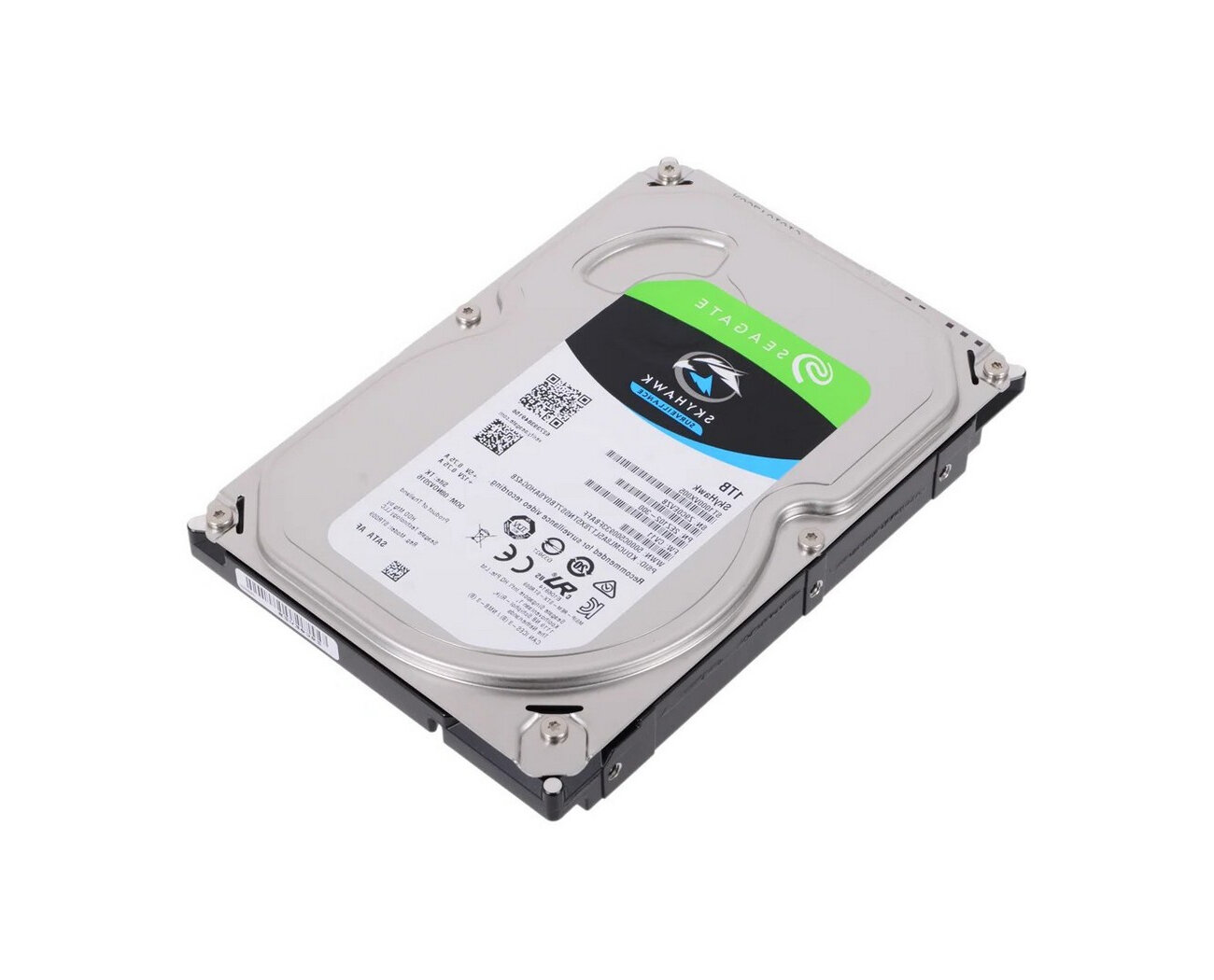 Жесткий диск для видеорегистратора Seagate 3.5 SkyHawk - SATA (S13965100). Объем 1 Тб и размером 35 дюйма - диск для систем видеонаблюдения