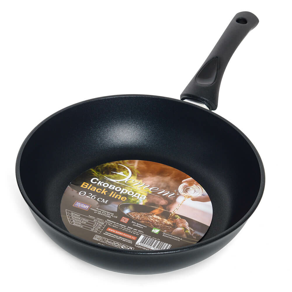 фото Сковорода "Black line" 26 см