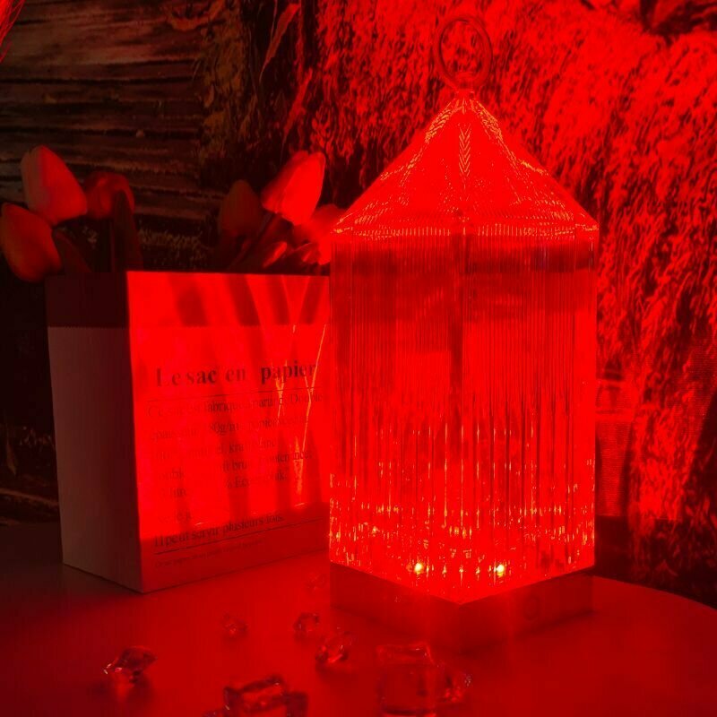 Ночник светильник светодиодный, настольный, Лампа-ночник Пагода, с пультом управления. - фотография № 3