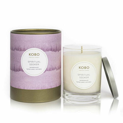 SPIRITUAL SEEKER Большая свеча в стекле, KOBO Candles