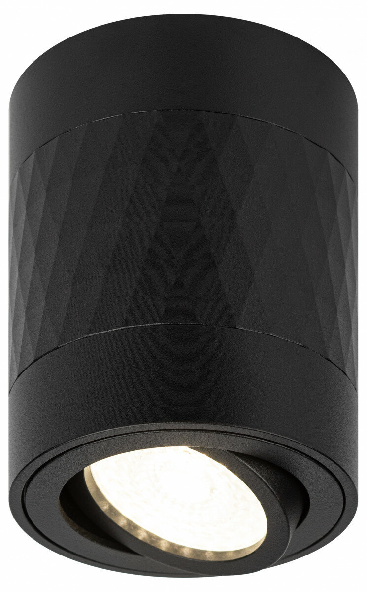 фото ЭРА Светильник настенно-потолочный спот ЭРА OL33 BK MR16 GU10 IP20 черный