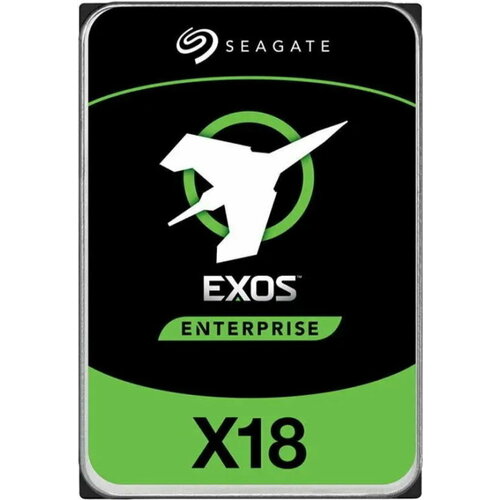 Жесткий диск Seagate SATA-III 14Tb ST14000NM000J Exos X18 (7200rpm) 256Mb 3.5 toshiba жесткий диск sata 14tb 7200rpm 6gb s 256mb mg07aca14te toshiba