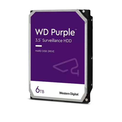 Жесткий диск Western Digital Накопитель HDD WD SATA3 6TB Purple 5640rpm 256Mb 1 year 1867400₽