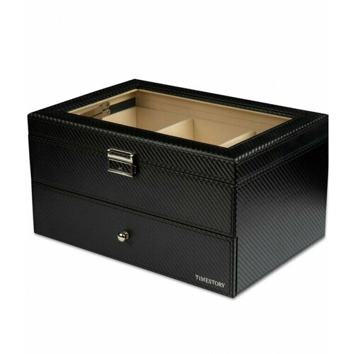 Шкатулка для галстуков Carbon T2 ST-TSCF-T2