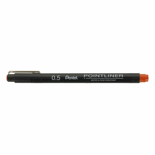 Pentel Линер Pointliner 0.5 мм 12 шт. S20P-5SG сангина