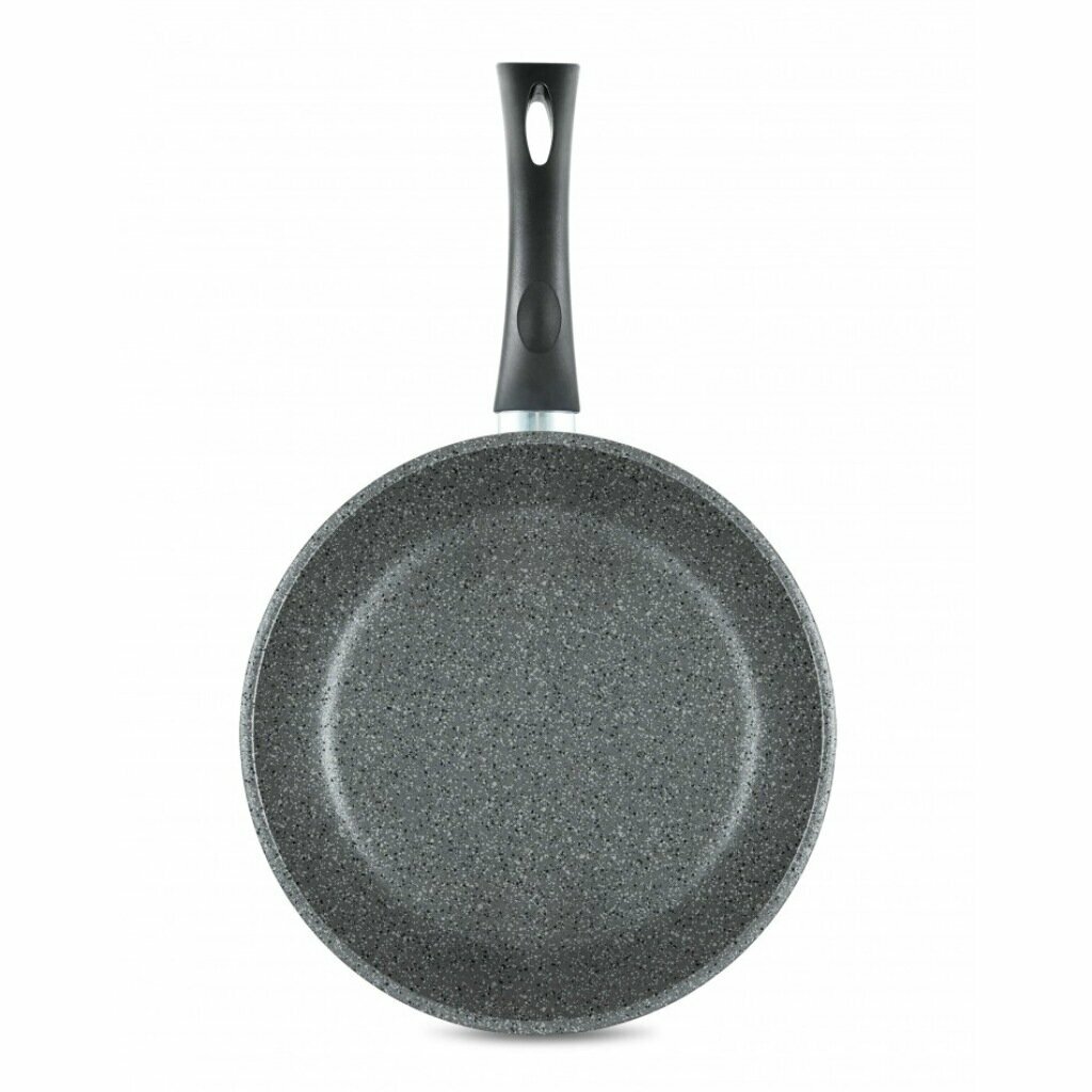 Сковорода Нева Металл Посуда литая серый гранит, 26 см - фото №6