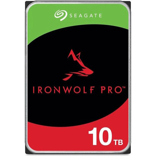 Жесткий диск Seagate Ironwolf Pro 10 Tb жесткий диск seagate ironwolf pro 14 тб 3 5 st14000ne0008