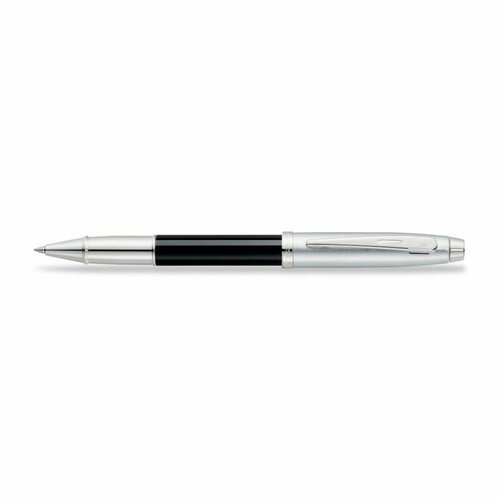 Sheaffer Роллерная ручка 100 Brushed Chrome Plated Cap Black Barrel Nickel Pla (SH E1931351-30)