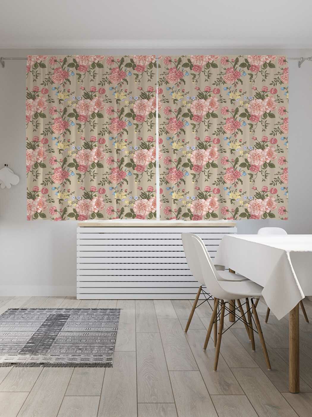 Фотошторы для кухни и спальни 