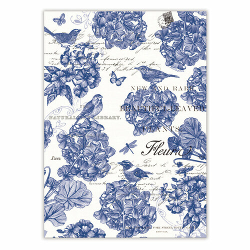 Полотенце кухонное Michel Design Works Индиго 51х71 см хлопок 1970₽