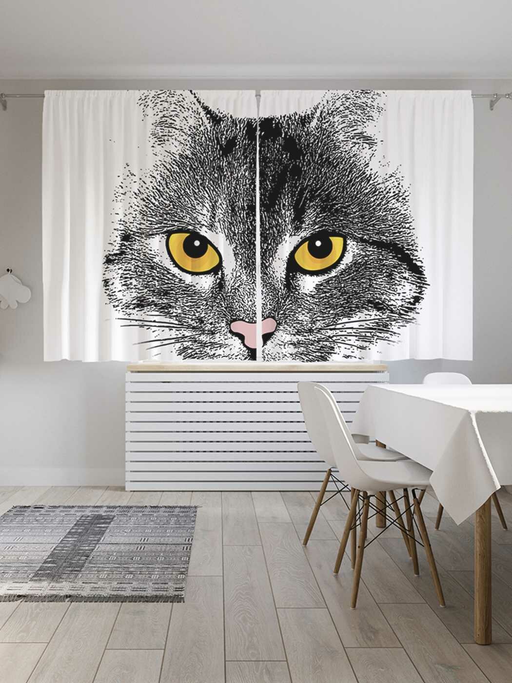 Классические шторы JoyArty 