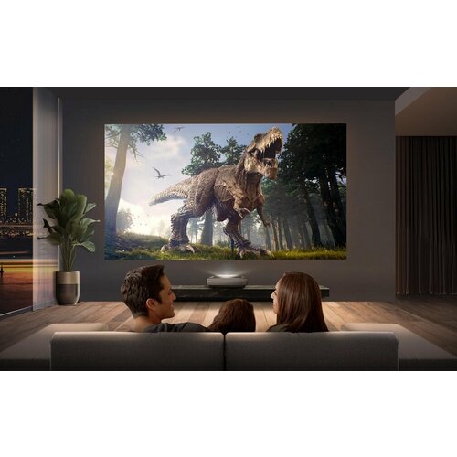 Комплект лазерный проектор Hisense PX1H 100 ALR экран Global Screens Black Code UST 05 34390000₽