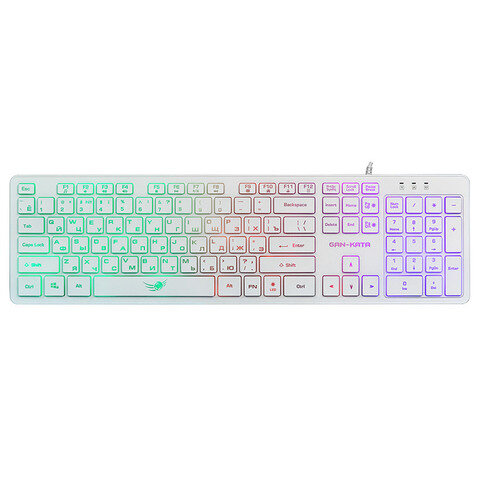 Клавиатура Dialog Gan-Kata KGK-17U с RGB-подсветкой, USB, черная — фото 2