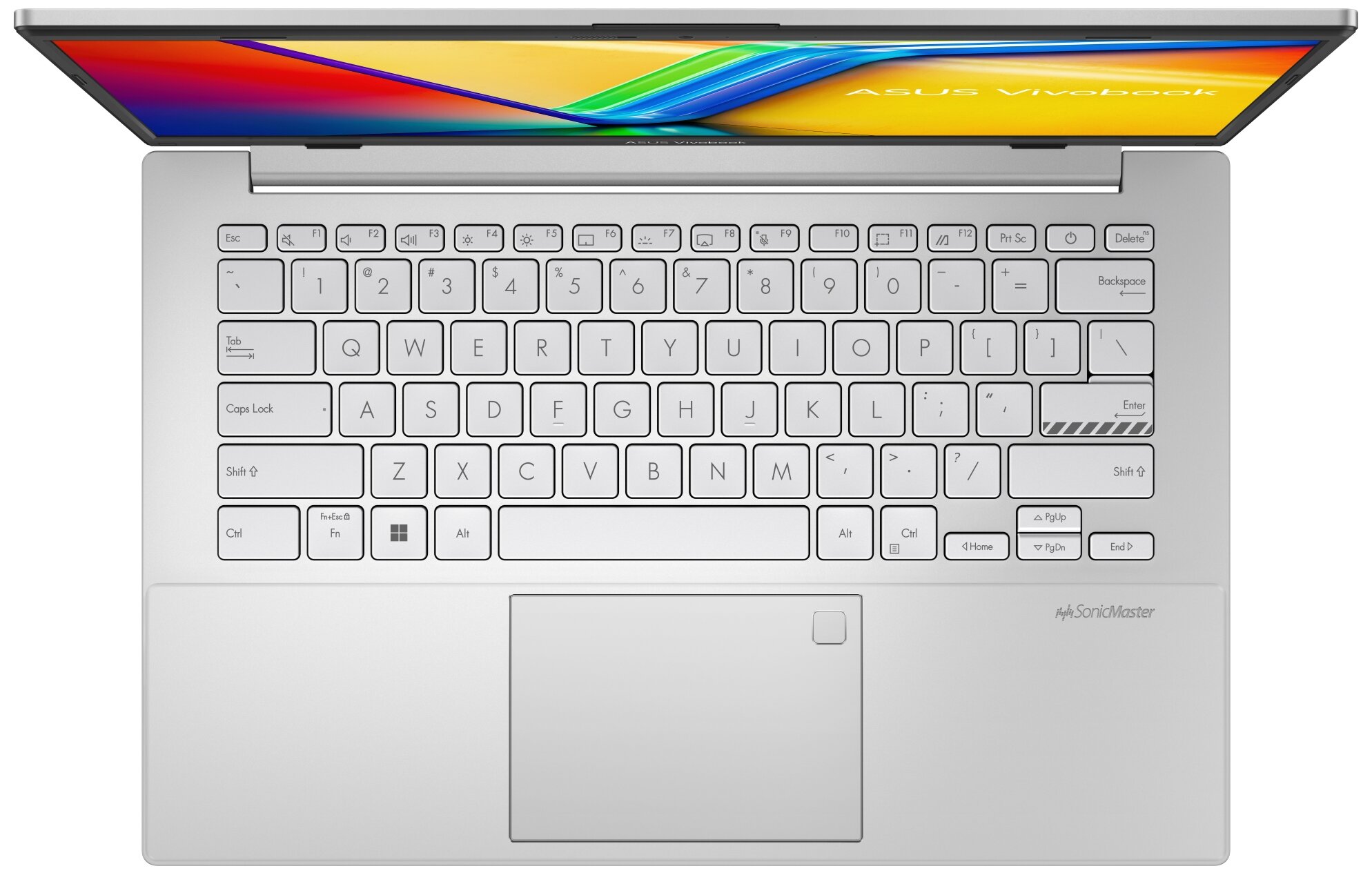 Ноутбук ASUS VivoBook Go 14 E1404FA-EB019 90NB0ZS1-M00660 (14", Ryzen 3 7320U, 8Gb/ SSD 256Gb, Radeon Graphics) Серебристый - фото №7