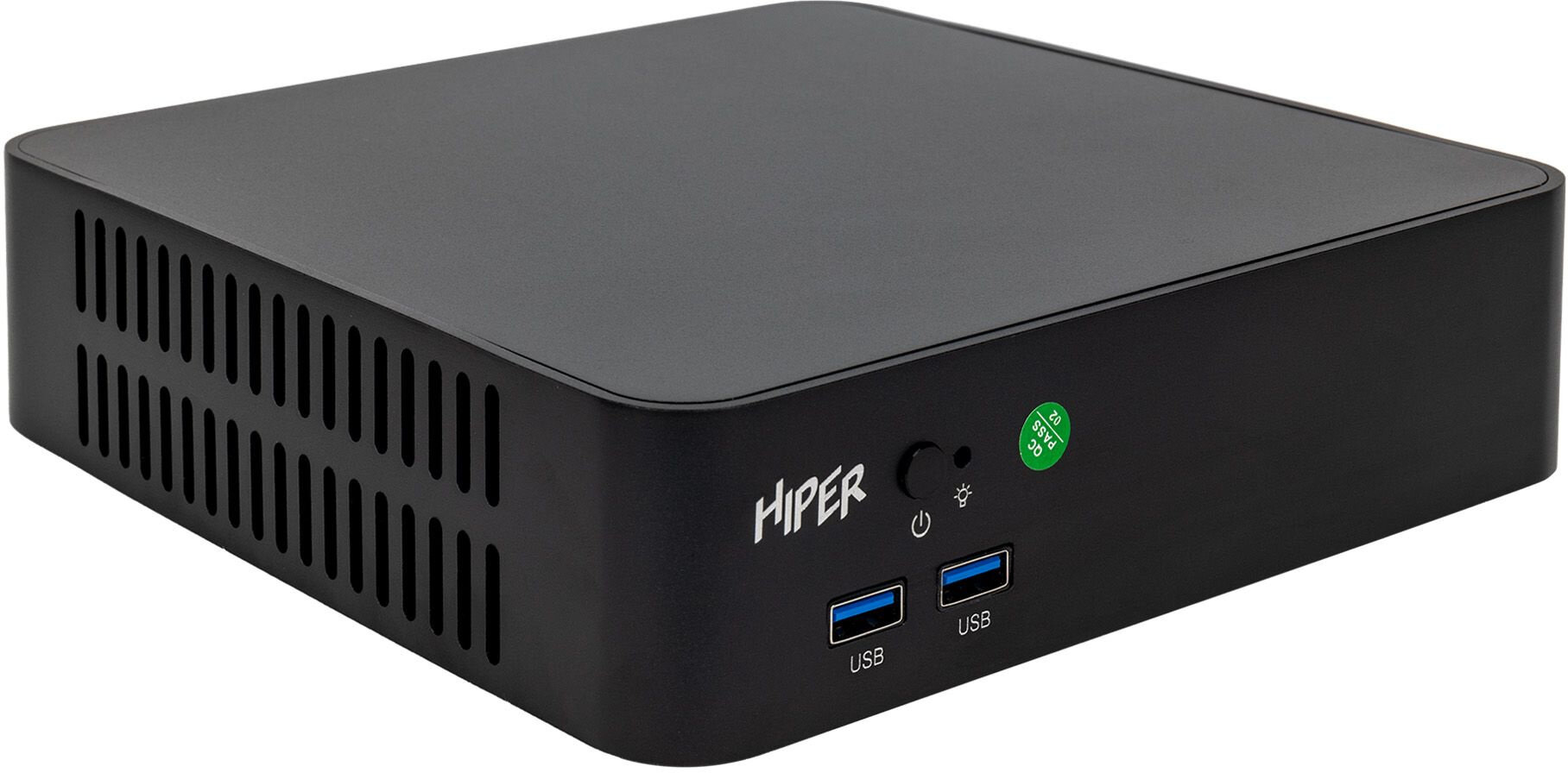 Неттоп Hiper ACTIVEBOX AS8, Intel Core i5 12400, DDR4 16ГБ, SSD 512ГБ, Intel UHD Graphics 730, noOS, черный (as8-i5124r16n5nsb)