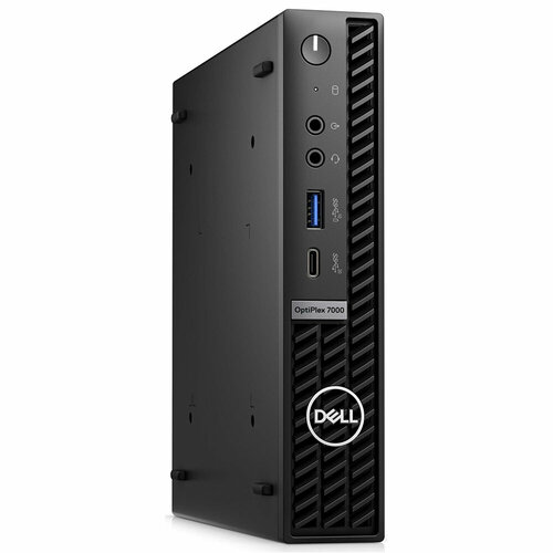 Dell Optiplex 7000 SFF i5 12500 (3)/8Gb/1Tb/SSD256Gb/UHDG 770/DVD-RW/CR/мышь/Linux Ubuntu black/silver