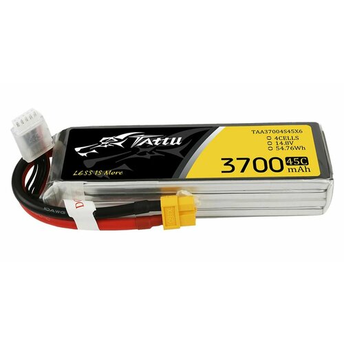 Аккумулятор Tattu 3700мАч 4S 45C LiPo XT60